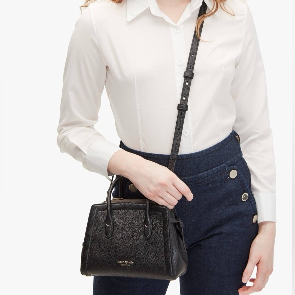 Kate Spade Knott Mini Satchel Black
